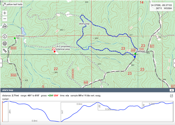 Hike on Okie's Loop (canceled)